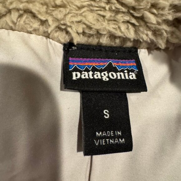 Patagonia Los Gatos Fleece Vest – Women’s Small – Tan – Excellent Condition - Picture 5 of 7